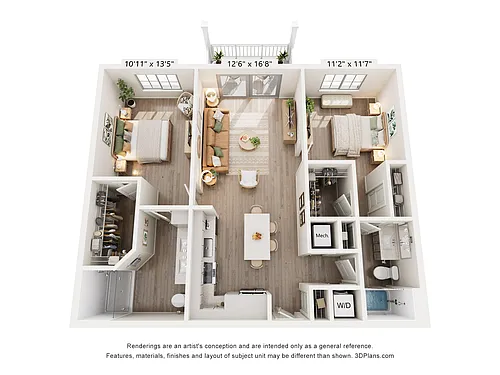 Floor plan B1