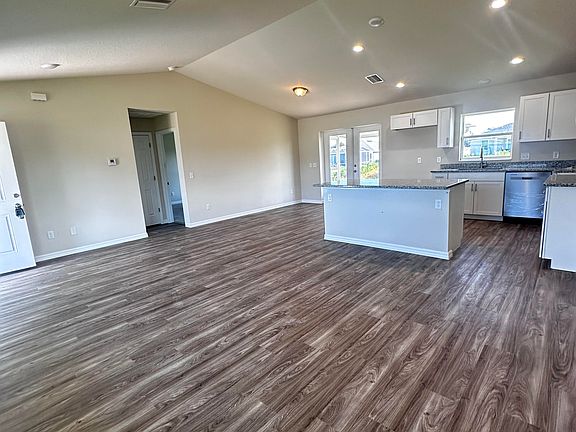 Living, Kitchen and Dining area
