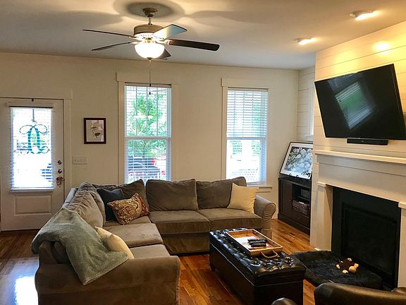 family room w/ gas fireplace