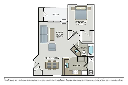 Floor plan The Atherton