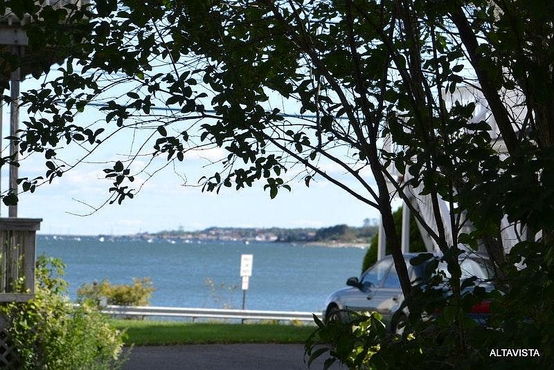 View from private deck