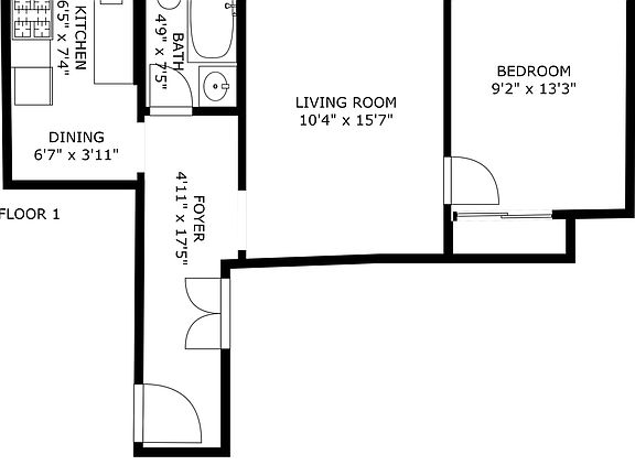 2nd image of 303 W 19th St #50