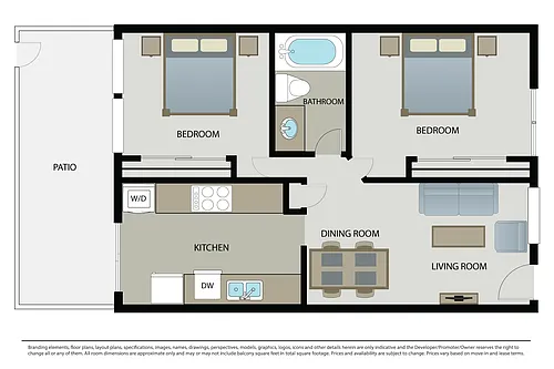 Floor plan Plan 2A