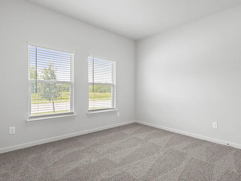 The secondary bedrooms are great spaces for children's bedrooms or guest rooms.