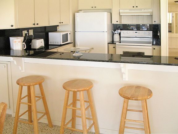 Kitchen with granite