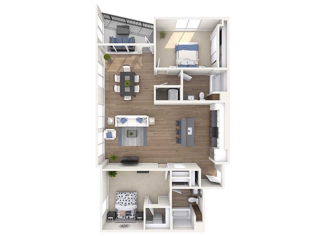 Floor plan B7