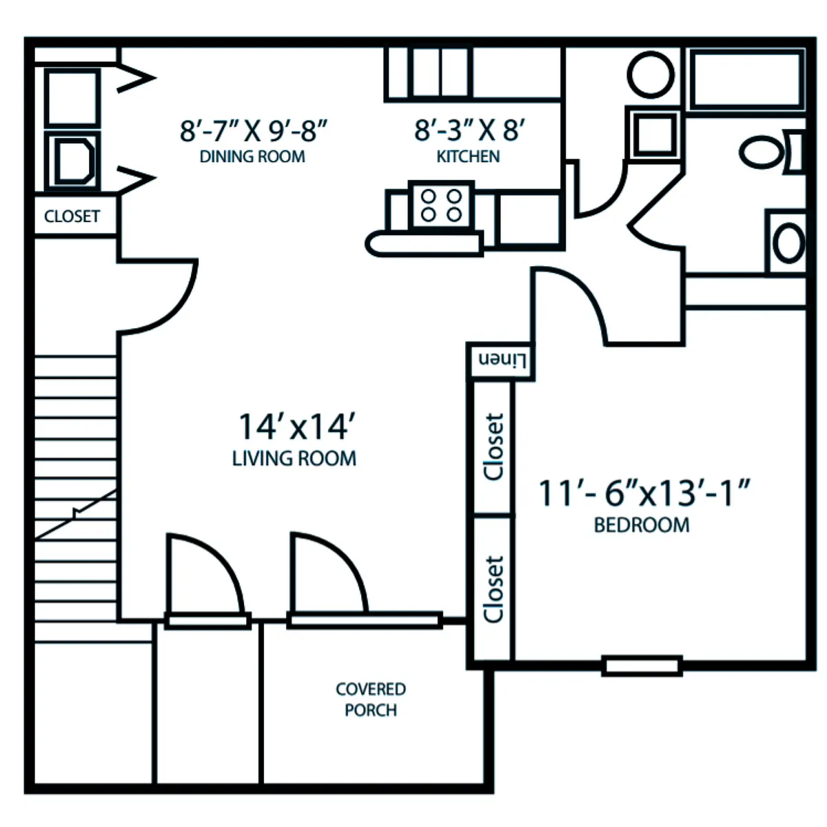 Floor plan Barkley