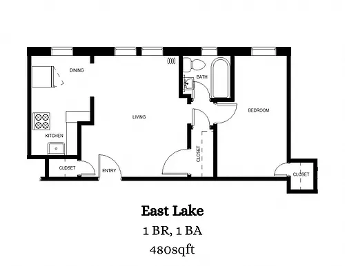 Floor plan East Lake