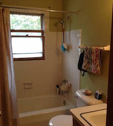 And a clean bathroom!