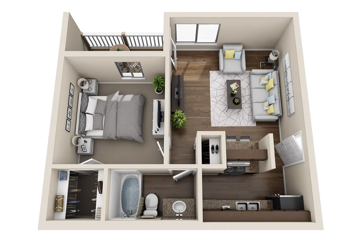 Floor plan Basin