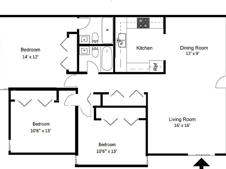 Village Terrace Apartment Homes — Photo 14