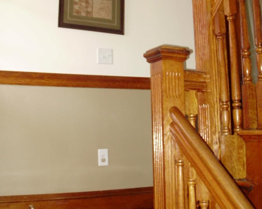 common landing in stairwell