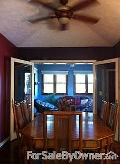 Dining Room
						:
						French doors invite you to the bonus sunroom.