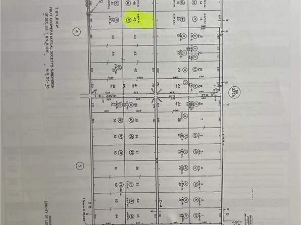 240 Avenue D4 Drt Vic 240th S Lot 45, Lancaster, CA 93536