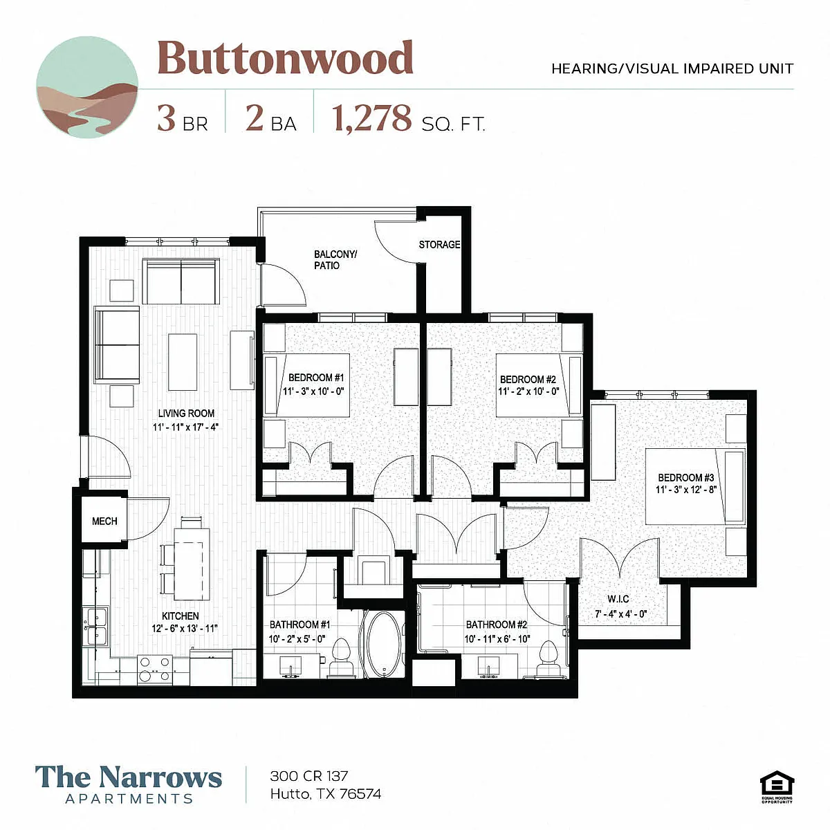 Floor plan Buttonwood