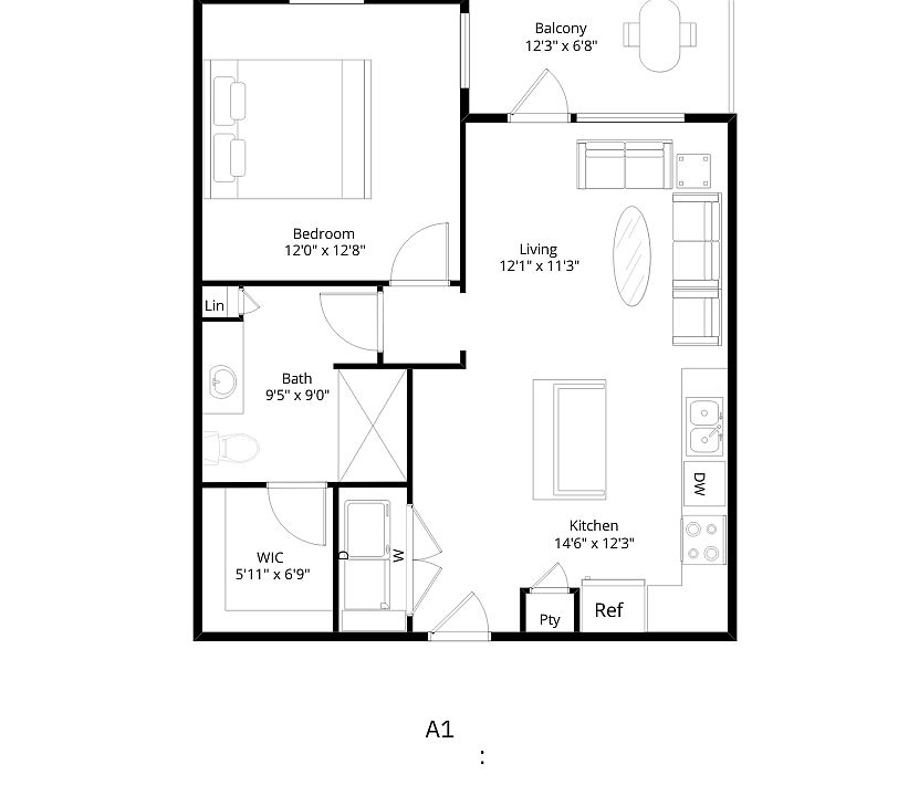 1st image of 733 N Drennan St #1205