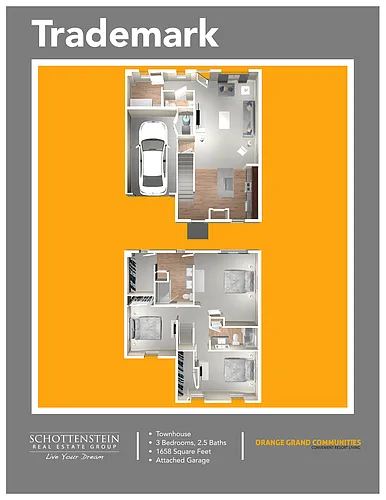 Floor plan Trademark Townhome