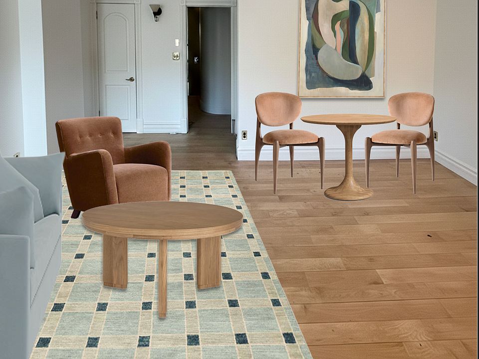This picture has virtual furniture in order to show you a layout.
It's a very large spacious living room room with a beautiful Juliett balcony overlooking Parliament Street.