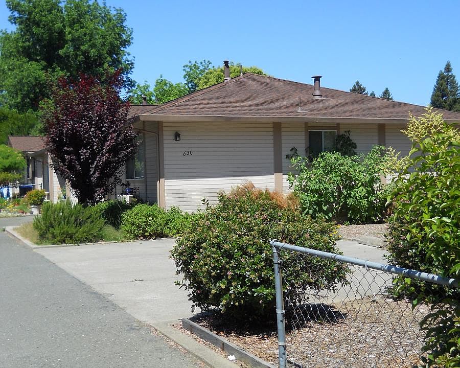 630 Sidnie Street 2BR/1BA Centrally Located 4Plex Apartments Ukiah