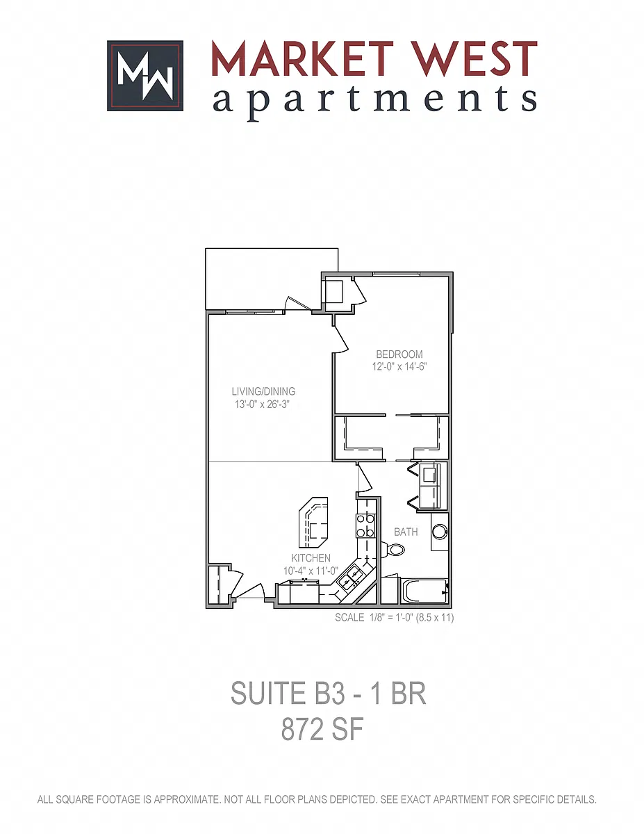 Floor plan B3