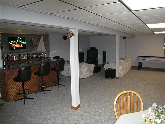 1100 sq ft finished basement