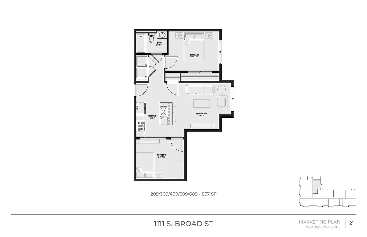Floor plan B1