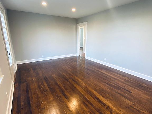 Living room upon entering the front door