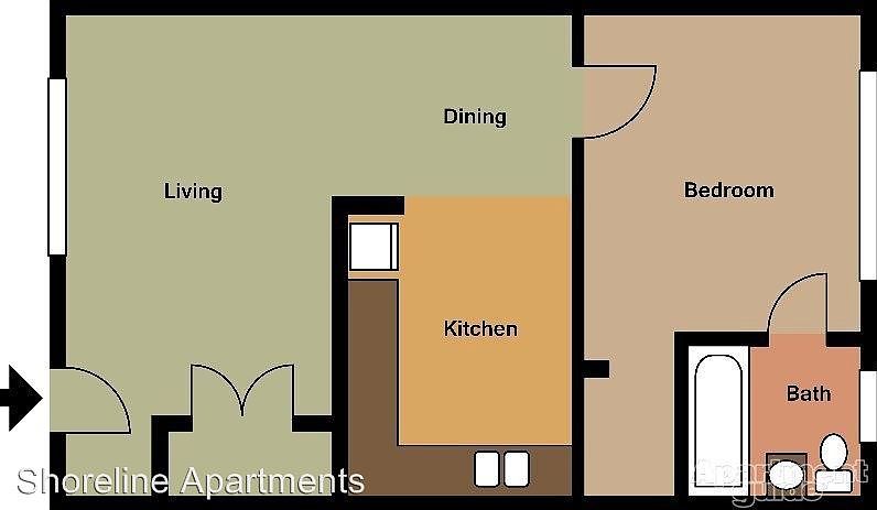 1st image of 7703 Jasper Ave APT 305