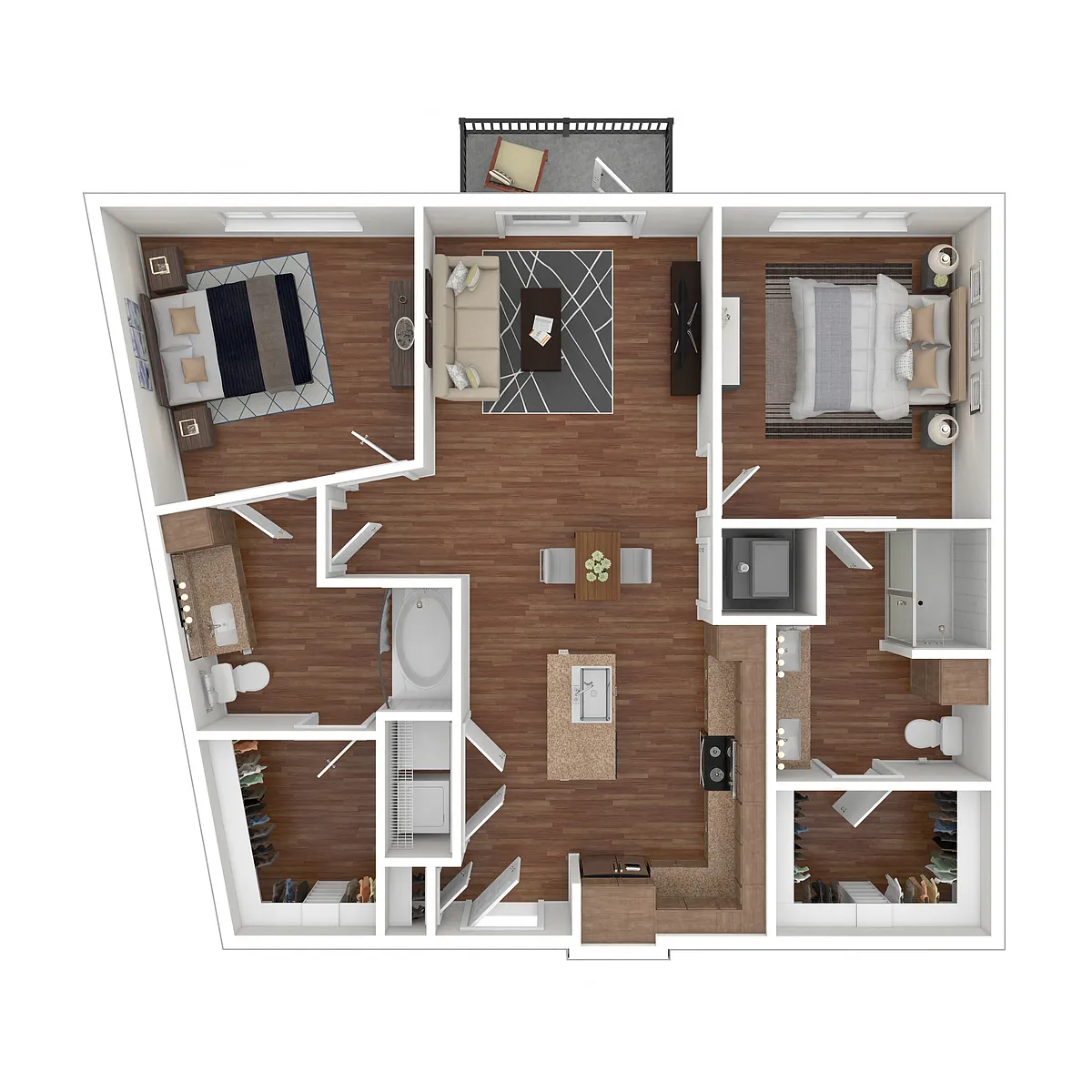 Floor plan B1