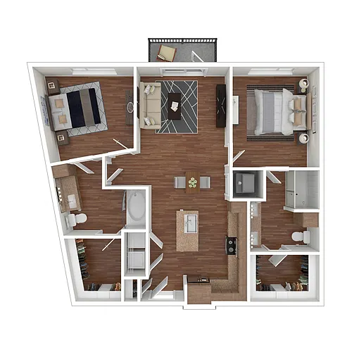 Floor plan B1