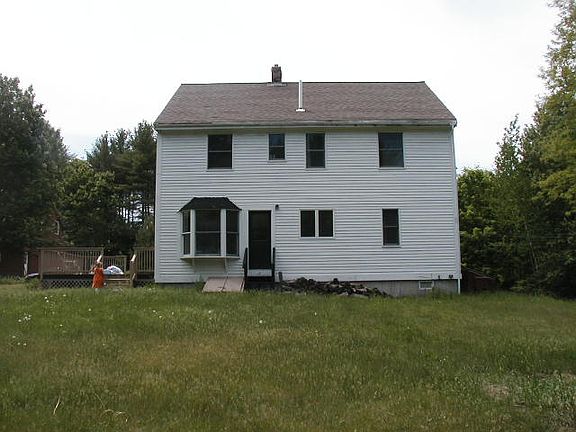 View of rear of house