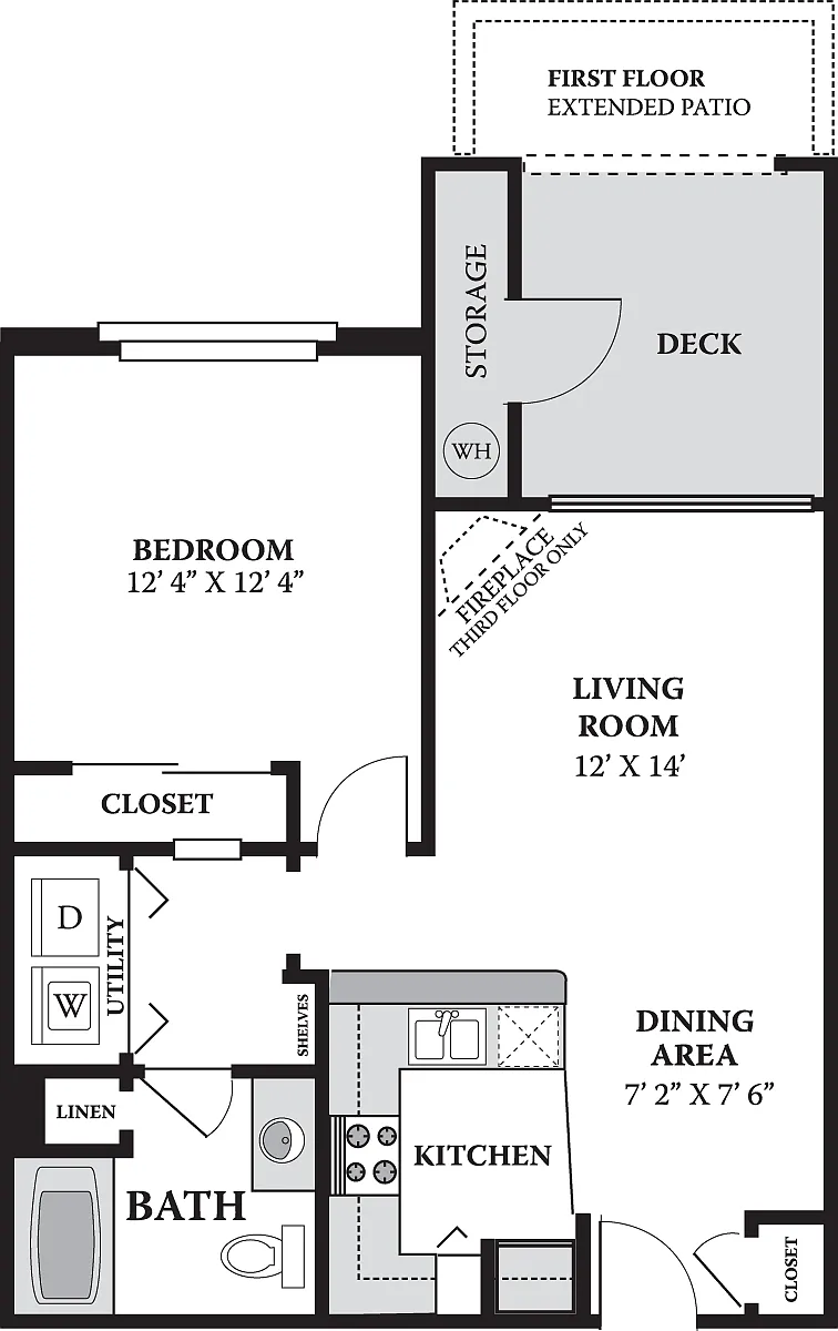 Floor plan The Freeman