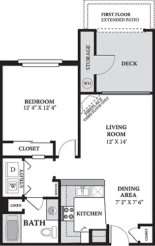 Floor plan The Freeman