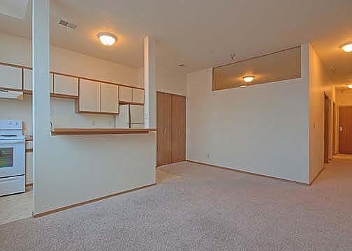 Living room to kitchen