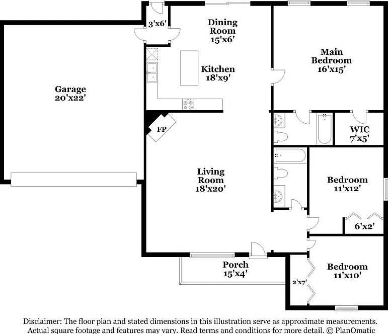 3 bed, 2.0 bath, 1257 sqft, $2,700 — Photo 2