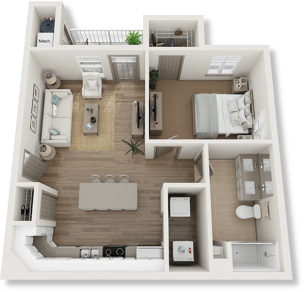 Floor plan A1 Patio