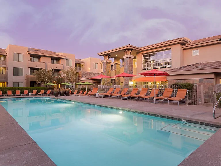 Pool Dusk
