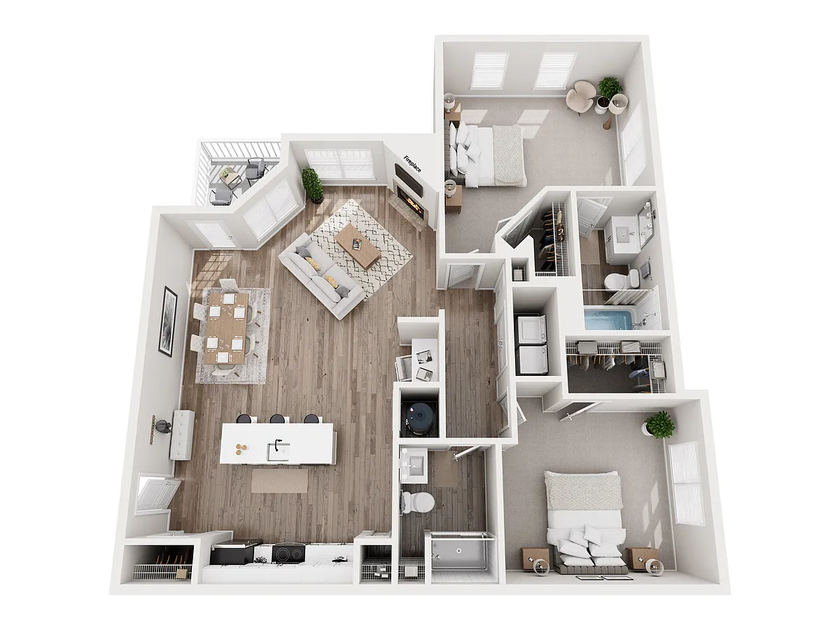 Floor plan B3R