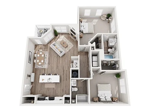 Floor plan B3R