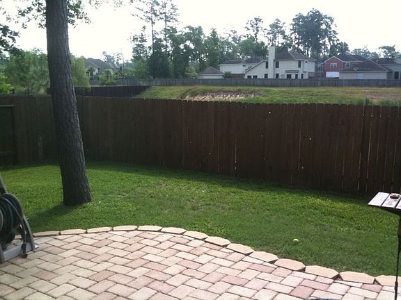 View from Covered Back Porch