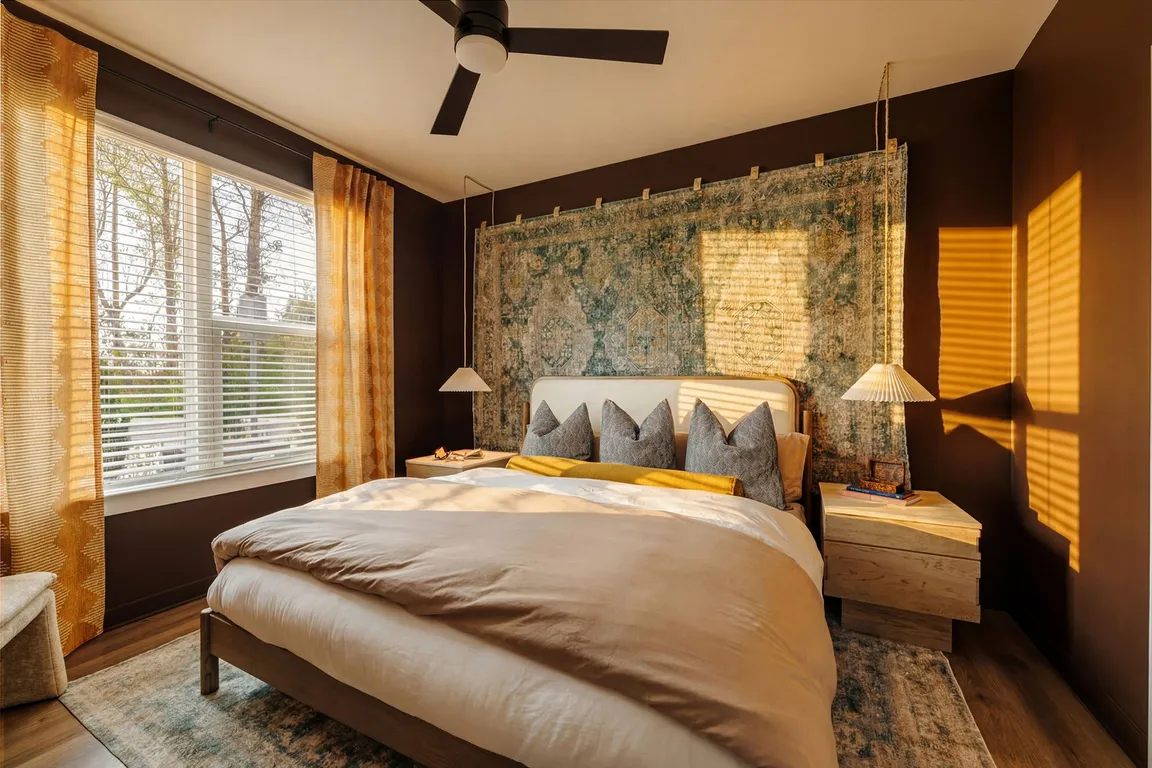 Spacious Bedrooms with Large Windows for Natural Light