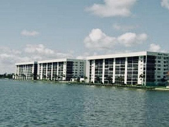 View of building from the water