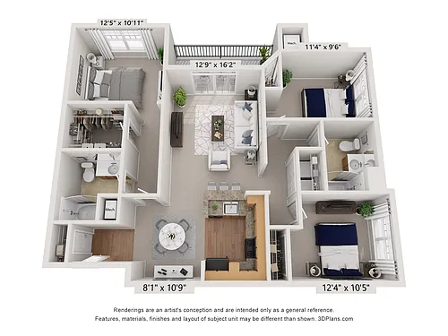 Floor plan C1