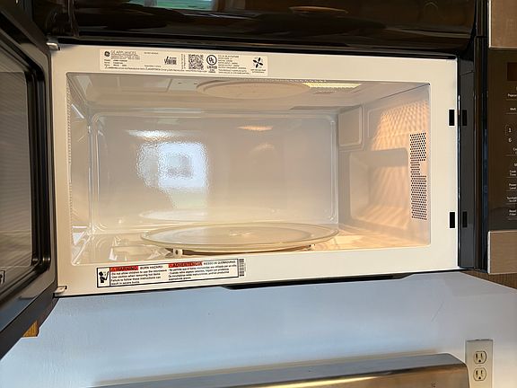 New Microwave in Kitchen