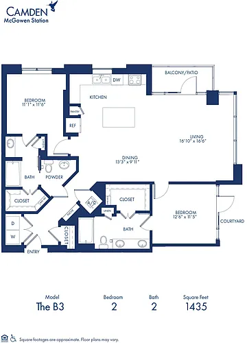 Floor plan B3