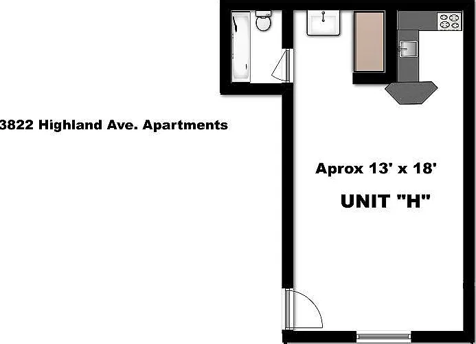 3822 Highland Ave #H — Photo 10