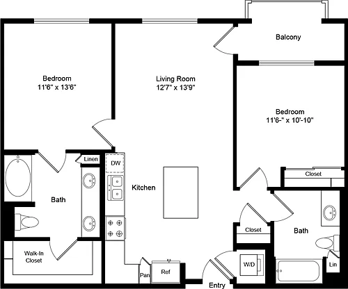 Floor plan B12