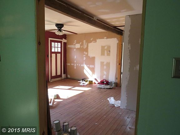 Drywall install in progress