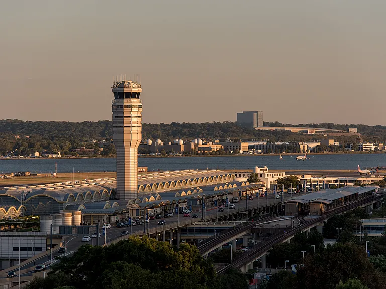 Close proximity to DCA airport