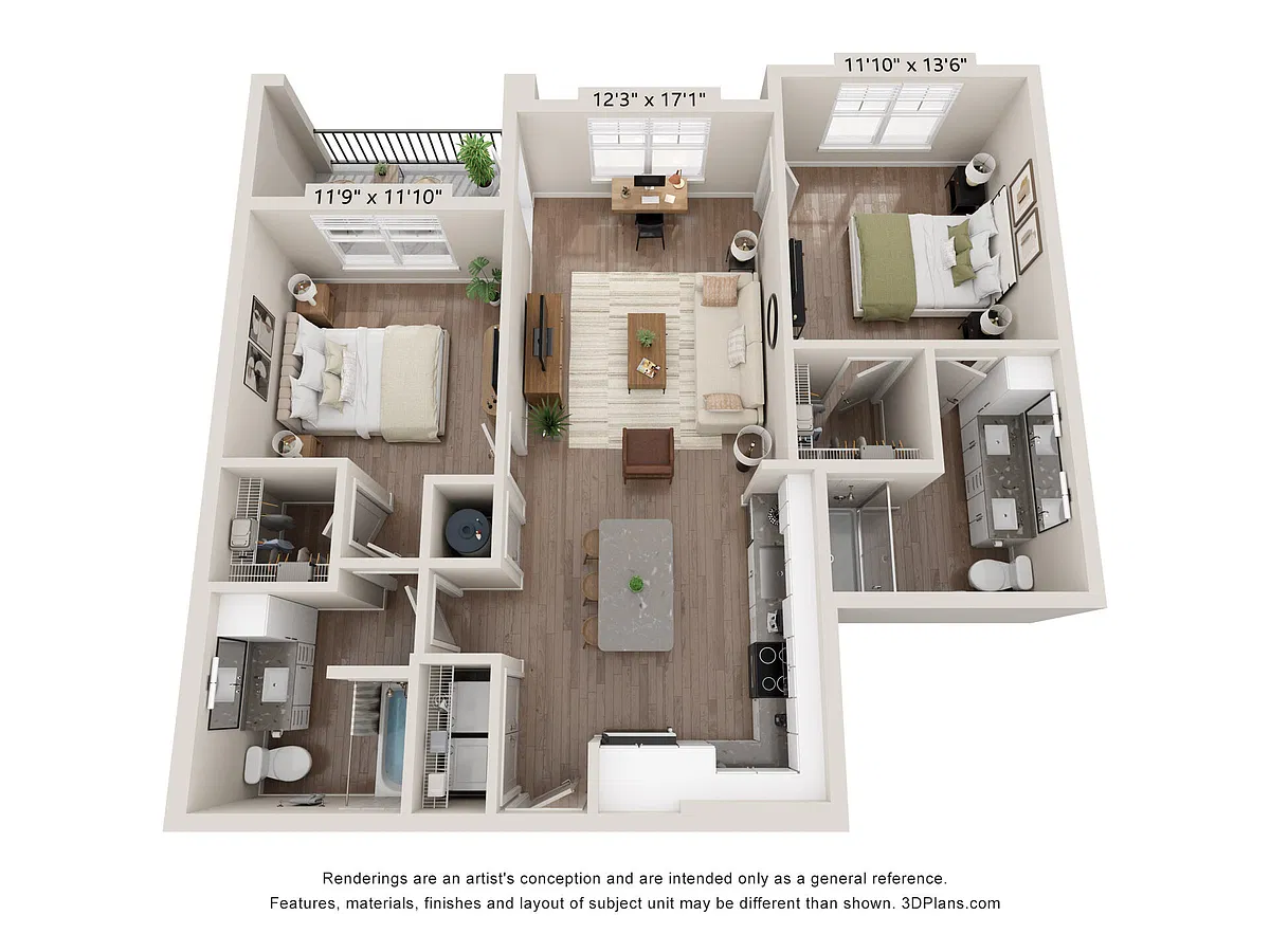 Floor plan B2